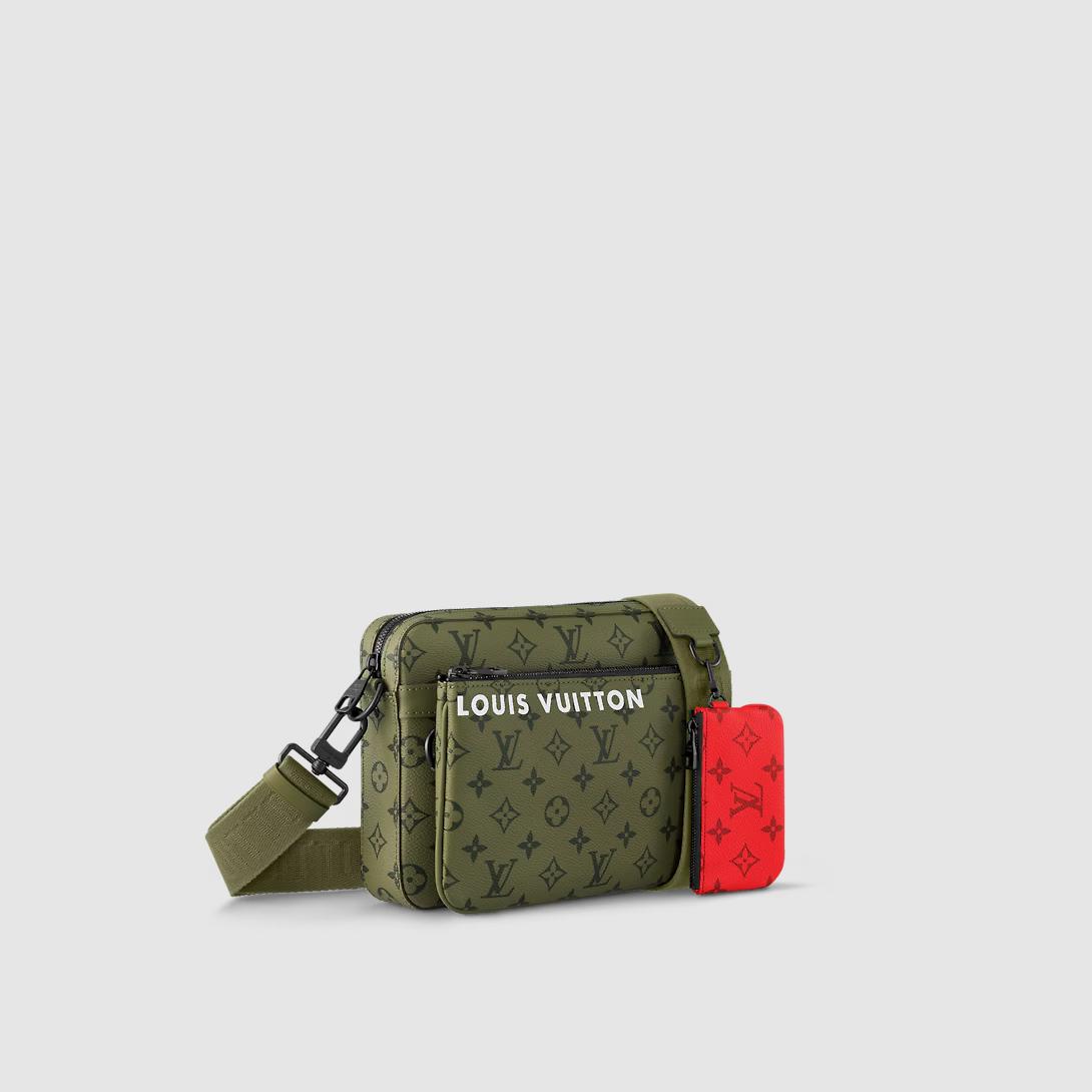 Túi Louis Vuitton Trio Messenger Monogram Other Nam Xanh Lá